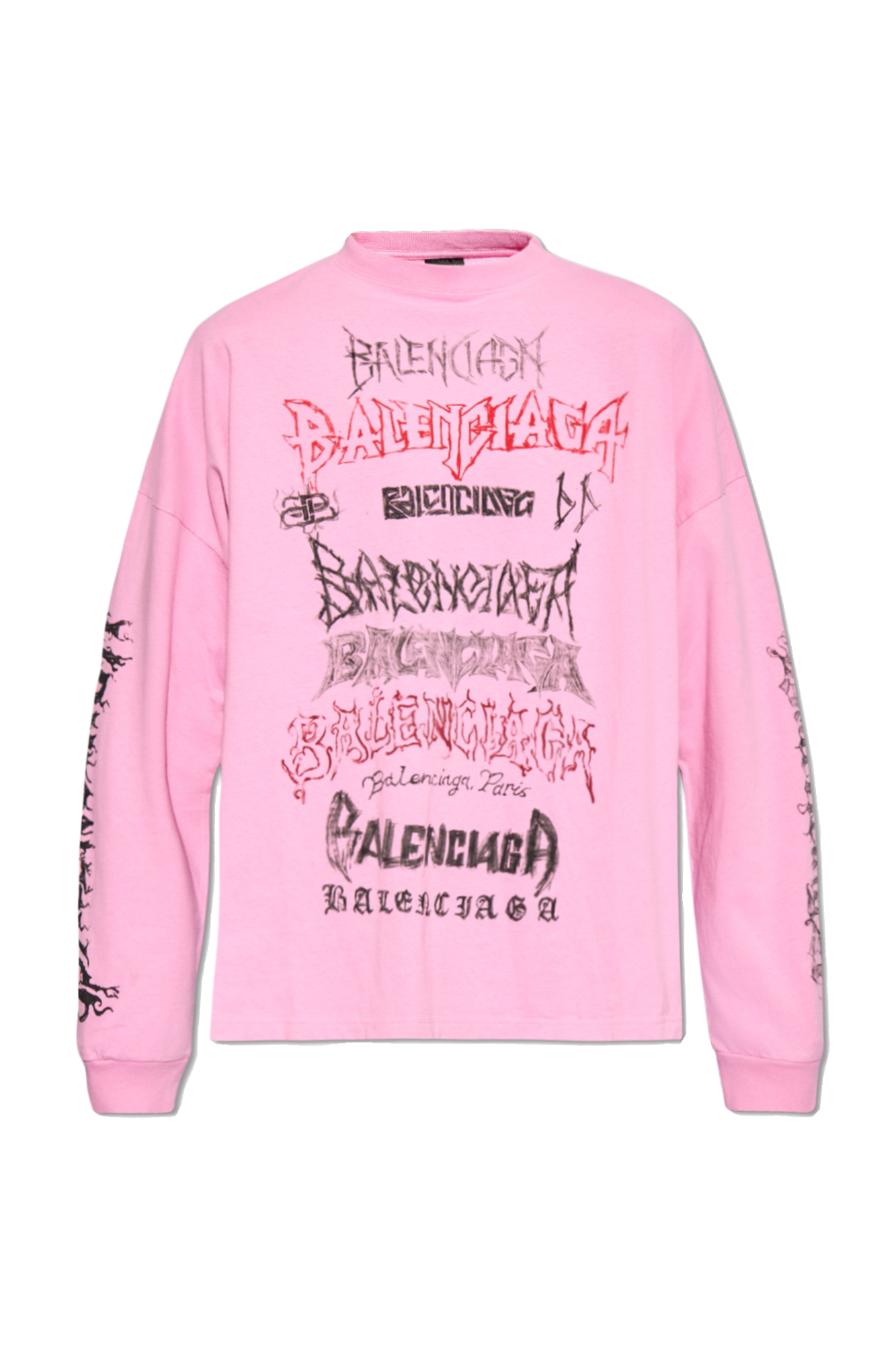 Balenciagia pink shirt popular men